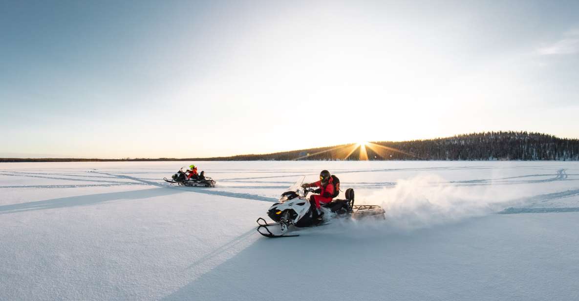 Rovaniemi- 5-Hour Snowmobile and Ice Fishing Adventure 