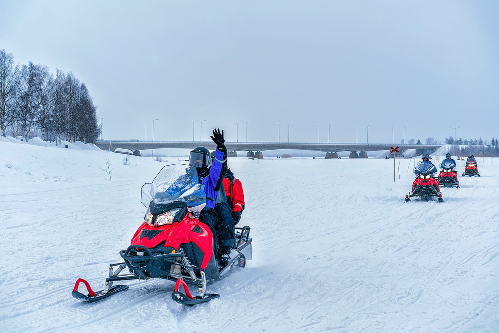 Rovaniemi snowmobile Safari Tours in Finland 2