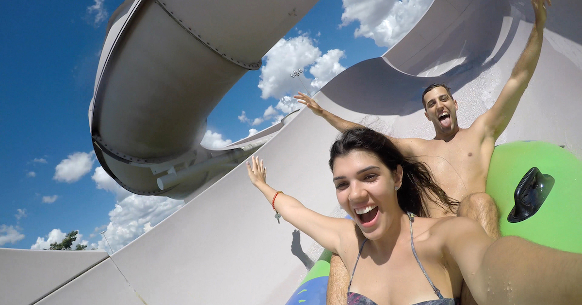 Waterslides and Rides at Aquaventure Dubai UAE 100 Top Things to Do